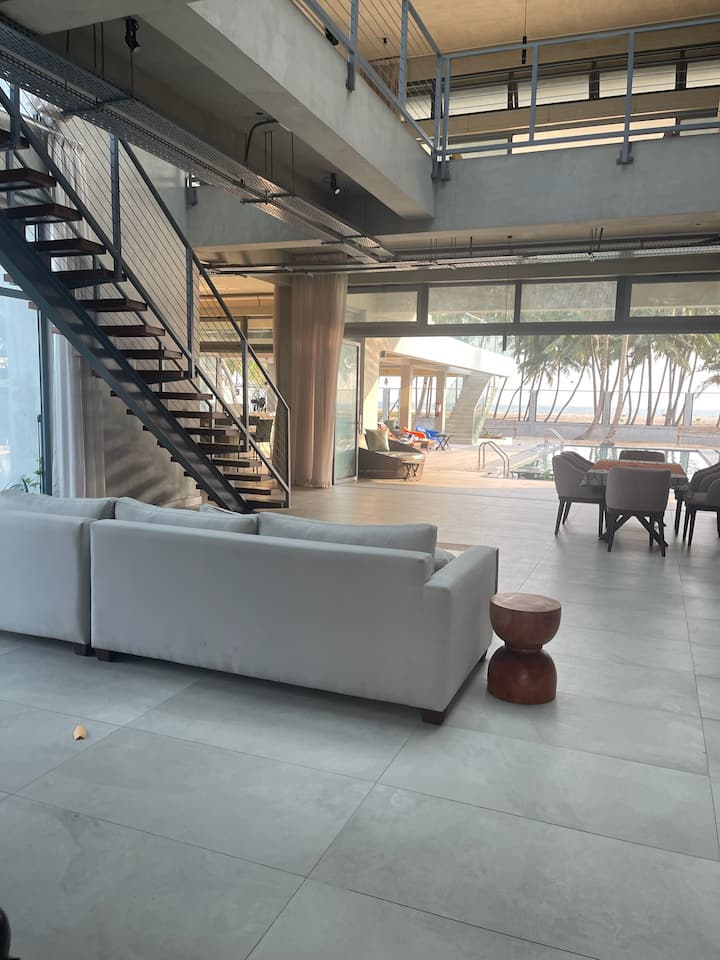 Open-plan living space